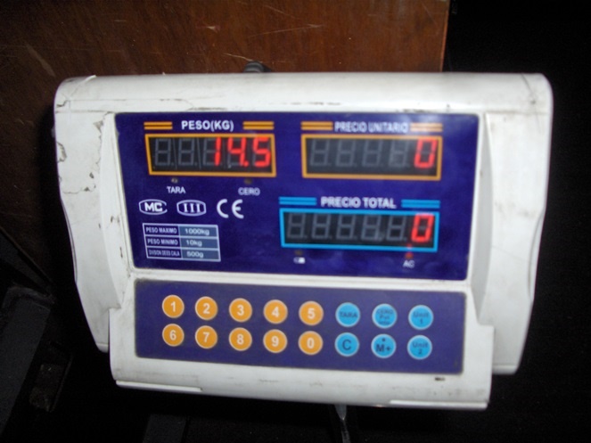 Pesa Electrónica / Marca MC-111 / capacidad 1.000 Kilos / Usada #4
