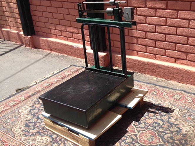 Romana Plataforma para 200 Kg / Usada #2