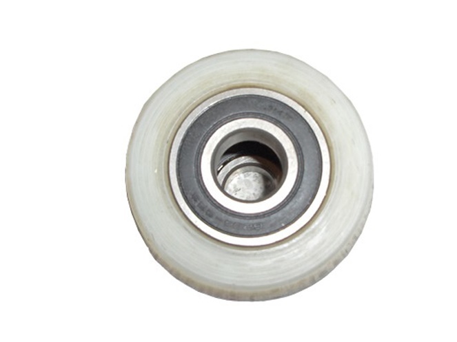 Rueda Delantera Transpaleta 80x70mm Nylon #2