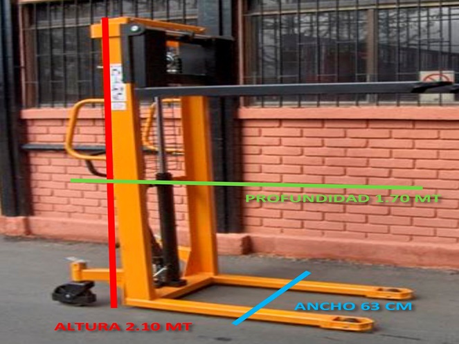 Elevador Manual 2.000 Kg / 1.600 mm / Alfamaq / SYG-1 #2