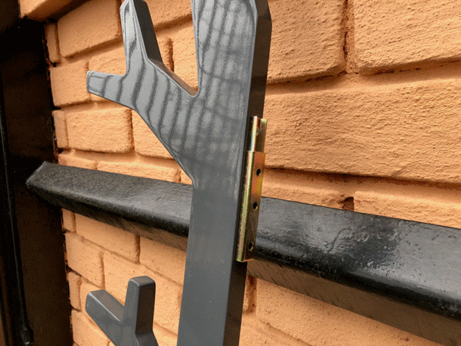 Colgador Perchero Arbol Sur Diseño anclado a muro / Gris #3