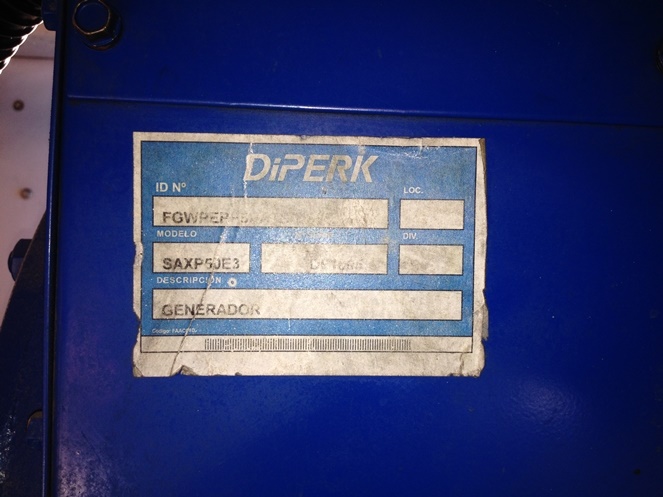 Generador F.G. Wilson / 50 kva / Modelo XP-50GR / 2006 / Usado #6