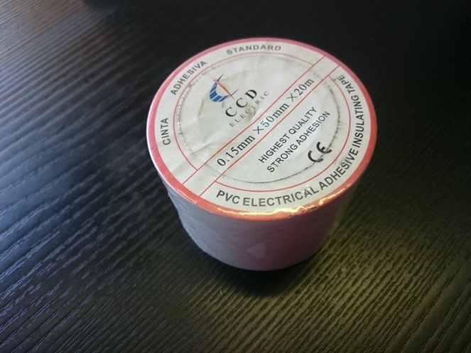 Pack 30 Huinchas Aisladora Blanca 50 mm CCD Electric #3