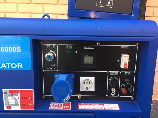 Generador Diesel 5 Kva Insonorizado con ATS / Alfamaq / LDG6000S  #7