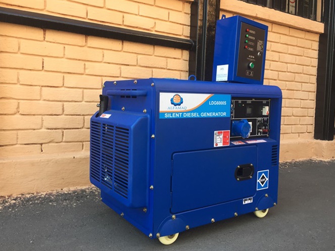 Generador Diesel 5 Kva Insonorizado con ATS / Alfamaq / LDG6000S  #4