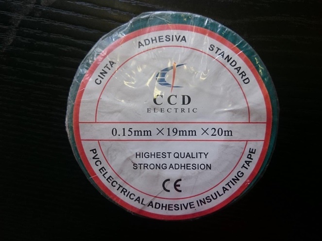 Pack 60 Huinchas Aisladora Verde 19 mm CCD Electric #4