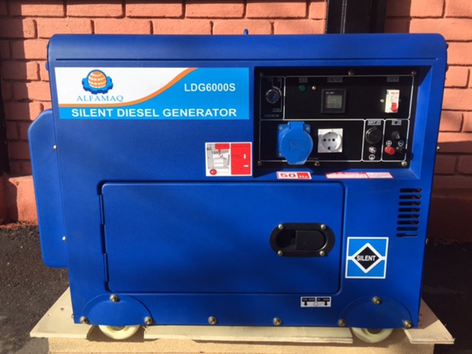 Generador Diesel 5 Kva Insonorizado con ATS / Alfamaq / LDG6000S  #3
