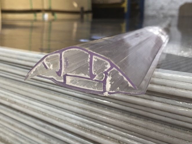 Perfil Clip H x 5.800 mm de Largo #2