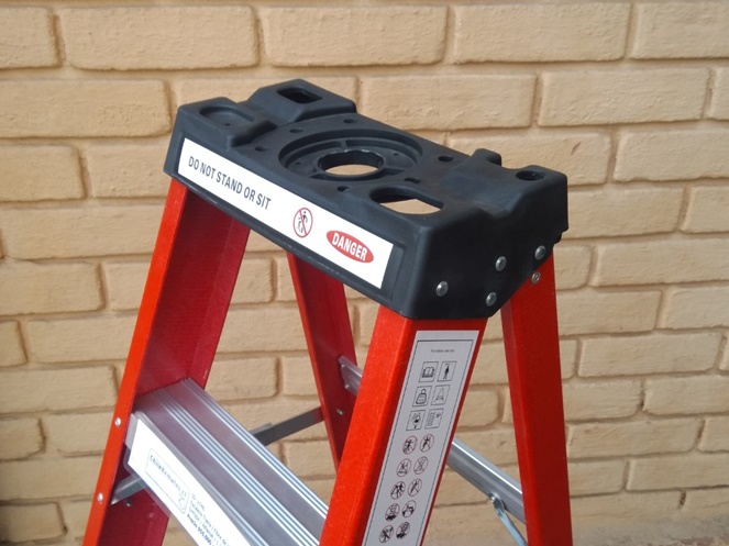 Escalera Tijera / Fibra De Vidrio / SYF004 / Alfamat / 1.16 Mt #3