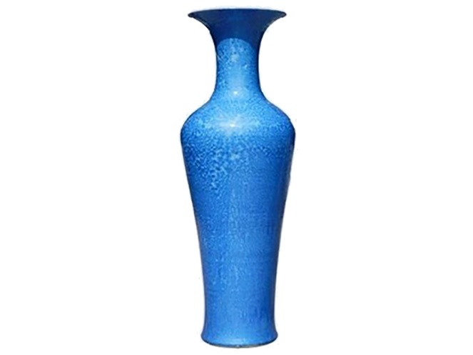 Jarrón Porcelana Pintado a Mano / Alto 140 cm aprox / JPPM-140CM #7