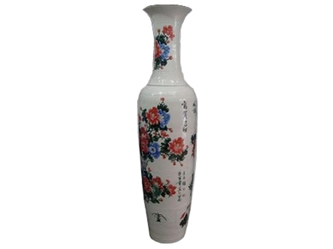 Jarrón Porcelana Pintado a Mano / Alto 180 cm aprox / JPPM-180CM #14