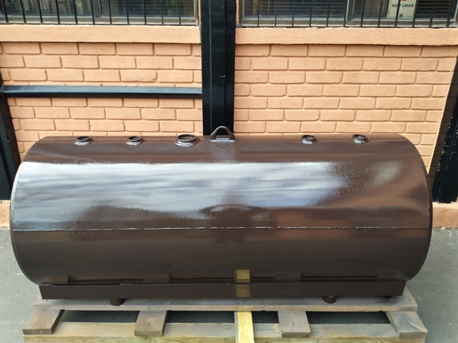 Estanque Acero Carbono 900 Lts Aprox / Usado #4