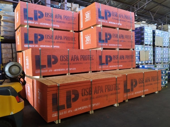 Placa OSB / LP APA Nacional / 11.1 mm / 1.22 x 2.44 m #4