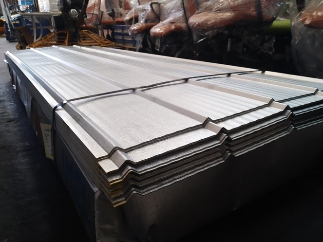 PACK 200 Planchas / Zincalum 5V / 819 x 0.30 x 2.500 mm #3