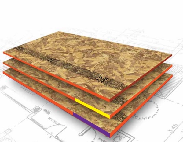 Placa OSB / LP APA Nacional / 11.1 mm / 1.22 x 2.44 m #2