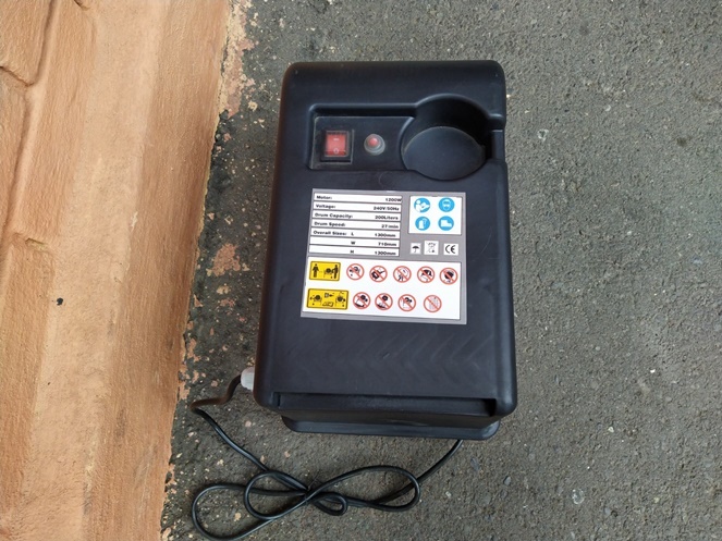 Repuesto Motor Eléctrico 1.200w para Trompo JS200L Alfamaq  #4