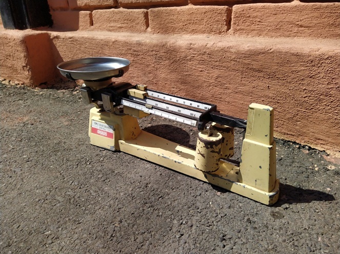 Balanza marca Ohaus / largo 44 cm / Usada #2