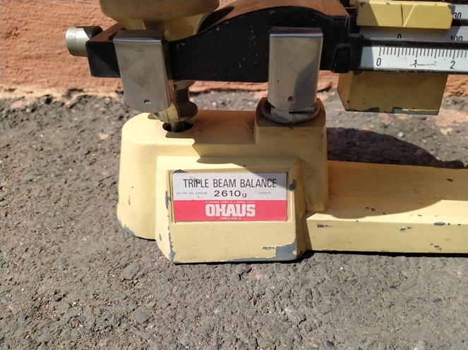 Balanza marca Ohaus / largo 44 cm / Usada #3