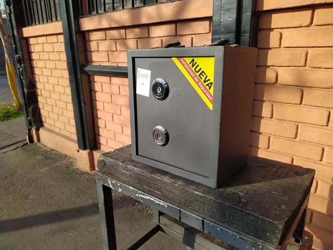 Caja Fuerte Bash Doble llave / Usado / 186 #4