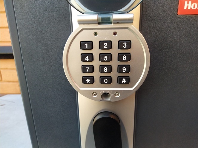 Caja Fuerte Bash / Solo Con Llave / Honeywell / Usado #6