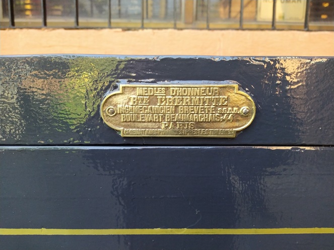 Caja Fuerte / Marca Dhonneur Paris / con llave / usada  / 194 #4