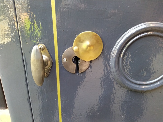 Caja Fuerte / Marca Dhonneur Paris / con llave / usada  / 194 #8