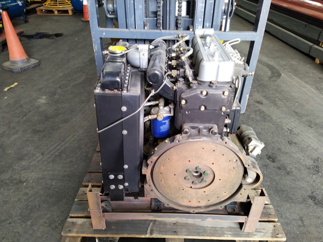 Motor Diesel 45 Hp / 4 Cilindros / con Radiador  #2