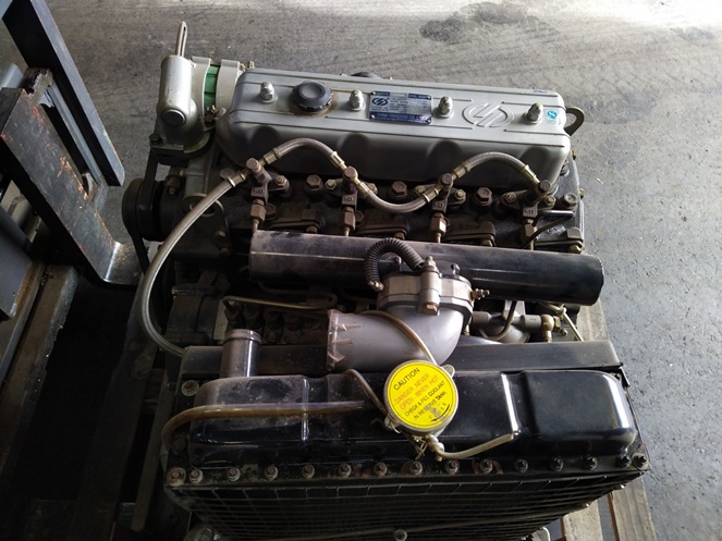 Motor Diesel 45 Hp / 4 Cilindros / con Radiador  #7