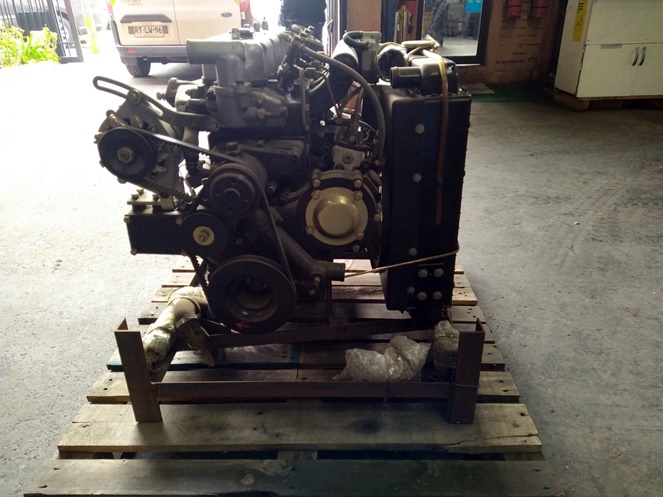 Motor Diesel 45 Hp / 4 Cilindros / con Radiador  #8