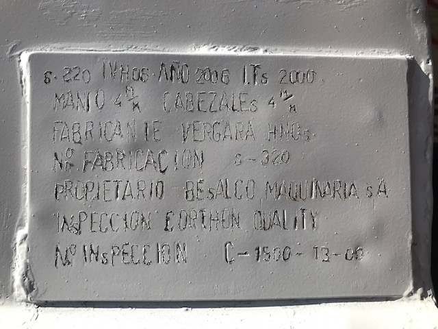 Estanque Petroleo /  Acero Carbono /  2.000 lt. aprox. / Usado / N4 #3