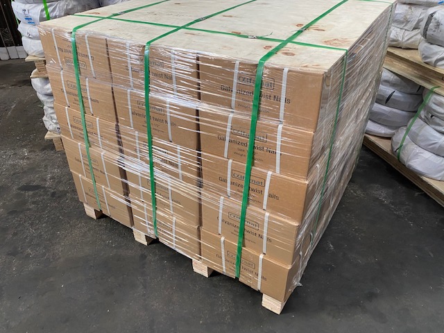 Caja Clavos Galvanizado Helicoidal / 4 