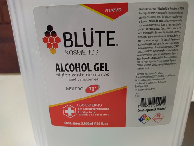 Bidón Alcohol Gel 5 lts #4