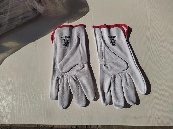 Pack 12  Pares de Guantes Cabritilla #4
