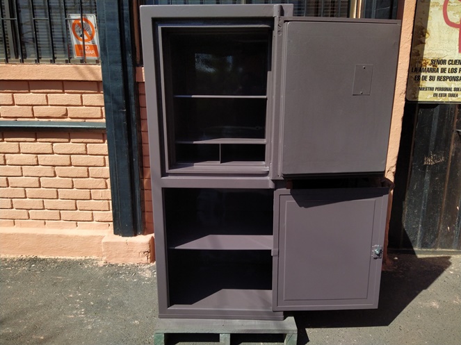 Caja Fuerte Marca Bash / Café con Clave / Usado / 248 #5