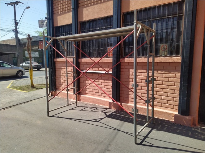 Modulo Andamio Galvanizado / 1.000 x 2.000 mm / Usado #3