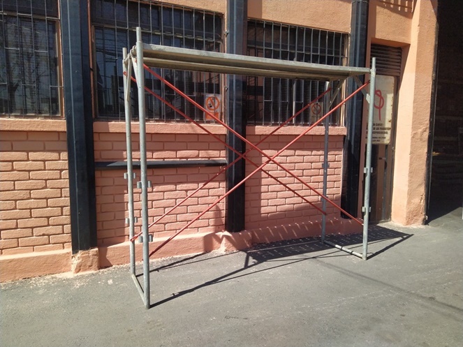 Modulo Andamio Galvanizado / 700 x 2.000 mm / Usado #2