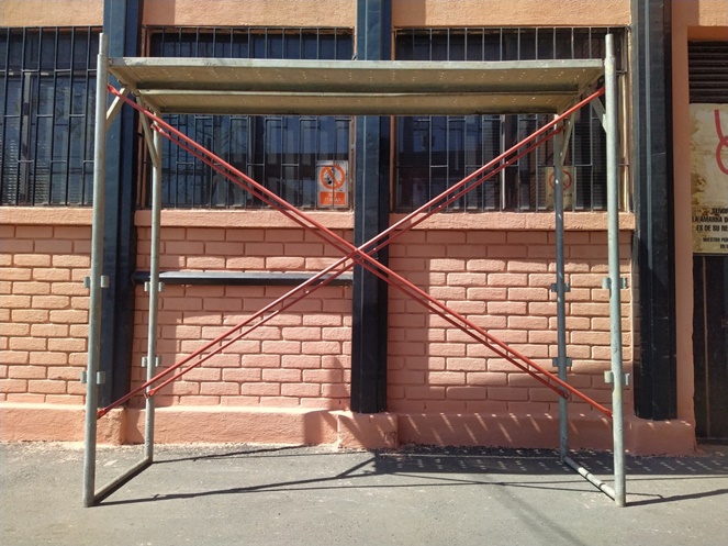 Modulo Andamio Galvanizado / 700 x 2.000 mm / Usado #4