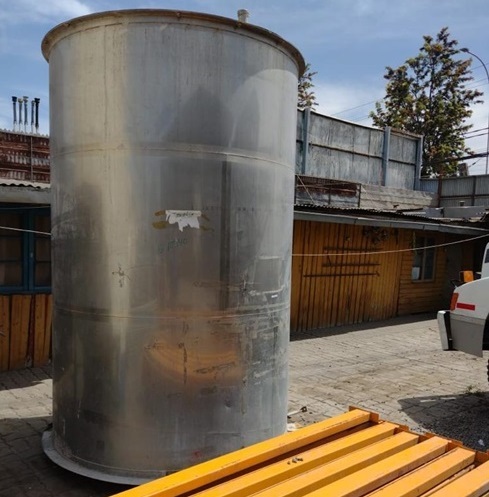 Estanque Acero Inoxidable 6.900 lts aprox / Usado #2