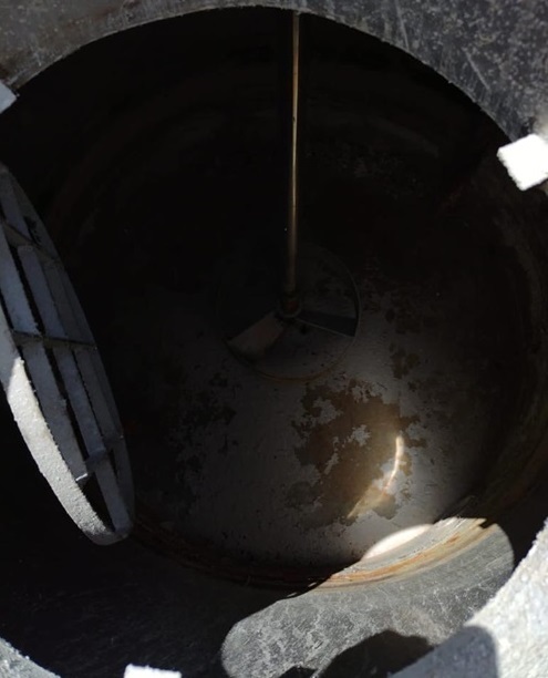 Estanque Acero Inoxidable con Baranda, con Agitador, Doble Camisa 4.000 lts aprox / Usado #7