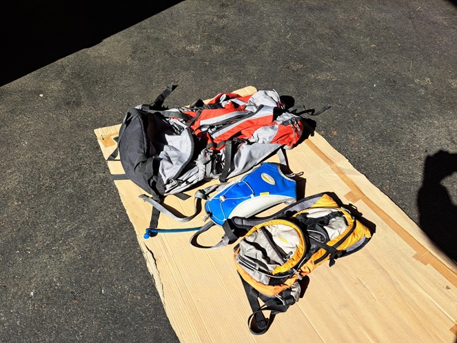 Pack 3 mochilas diferentes tamaños / Usado #2