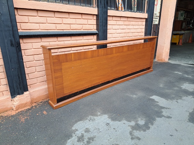 Respaldo Cama Marqueza Madera 2 1/2 King / Usado  #2