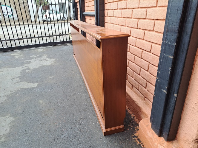 Respaldo Cama Marqueza Madera 2 1/2 King / Usado  #4