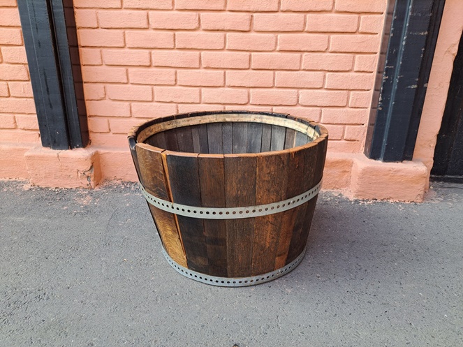 Macetero Media Barrica / Usado  #3