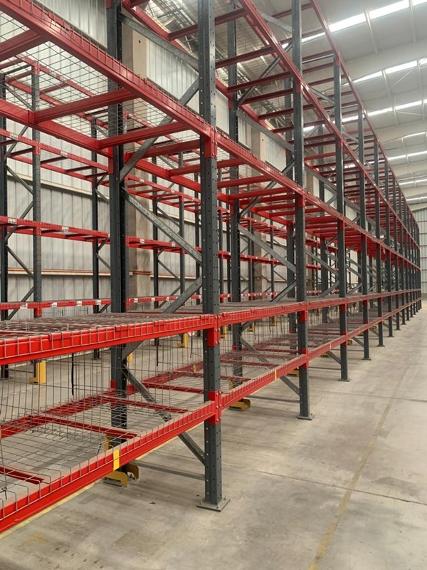Modulo Estantería Rack Porta Pallets Apernado / MEXICO /  6.000 mm de Alto / Usado #2