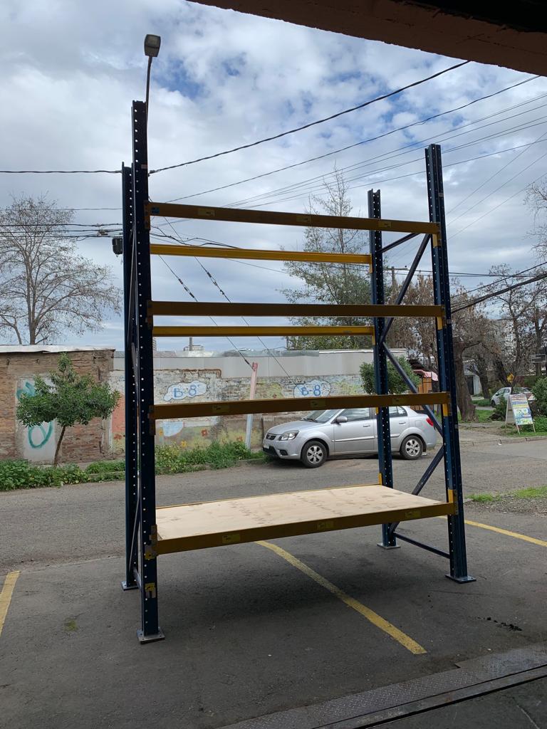 Estantería Rack Porta Pallets / Francia / 3.850 mm de Alto  / Apernado / Usado #7