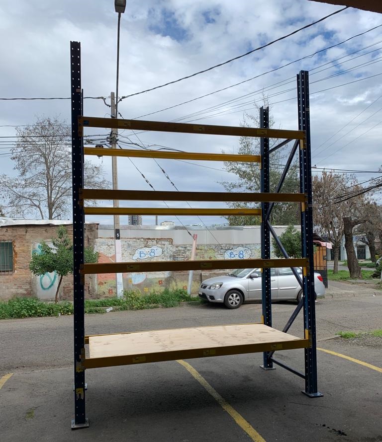 Estantería Rack Porta Pallets / Francia / 3.850 mm de Alto  / Apernado / Usado #5