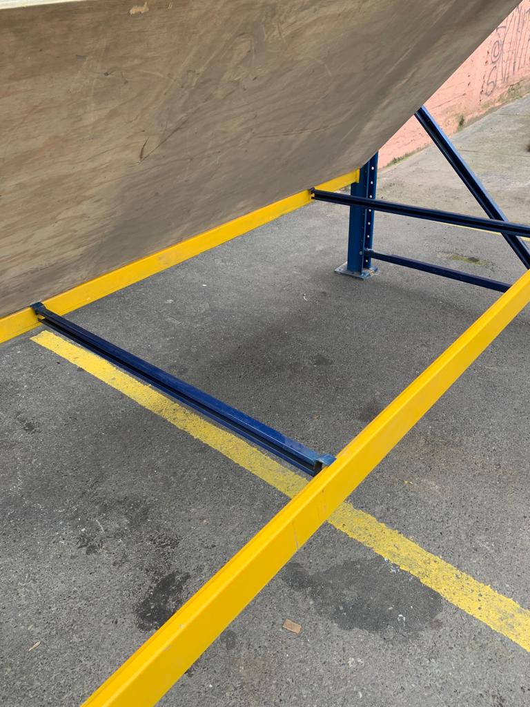 Estantería Rack Porta Pallets / Francia / 3.850 mm de Alto  / Apernado / Usado #4