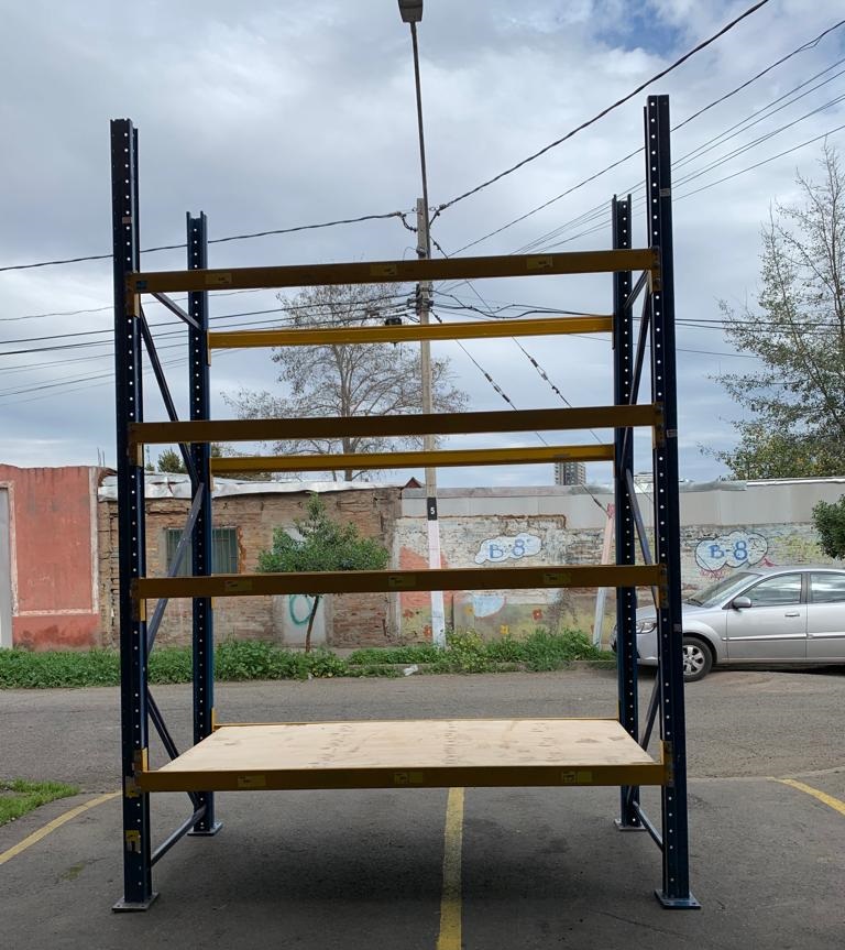 Estantería Rack Porta Pallets / Francia / 3.850 mm de Alto  / Apernado / Usado #11