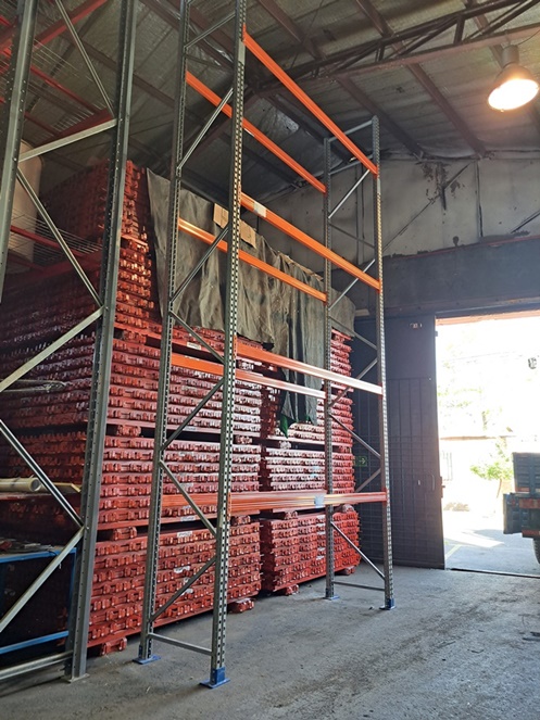 Modulo Estanteria Rack Porta Pallet Galvanizado / ESPAÑA / 6.000 x 800 mm / Usado #2