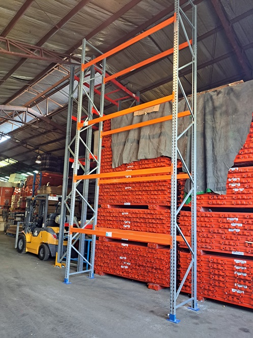 Modulo Estanteria Rack Porta Pallet Galvanizado / ESPAÑA / 6.000 x 800 mm / Usado #4